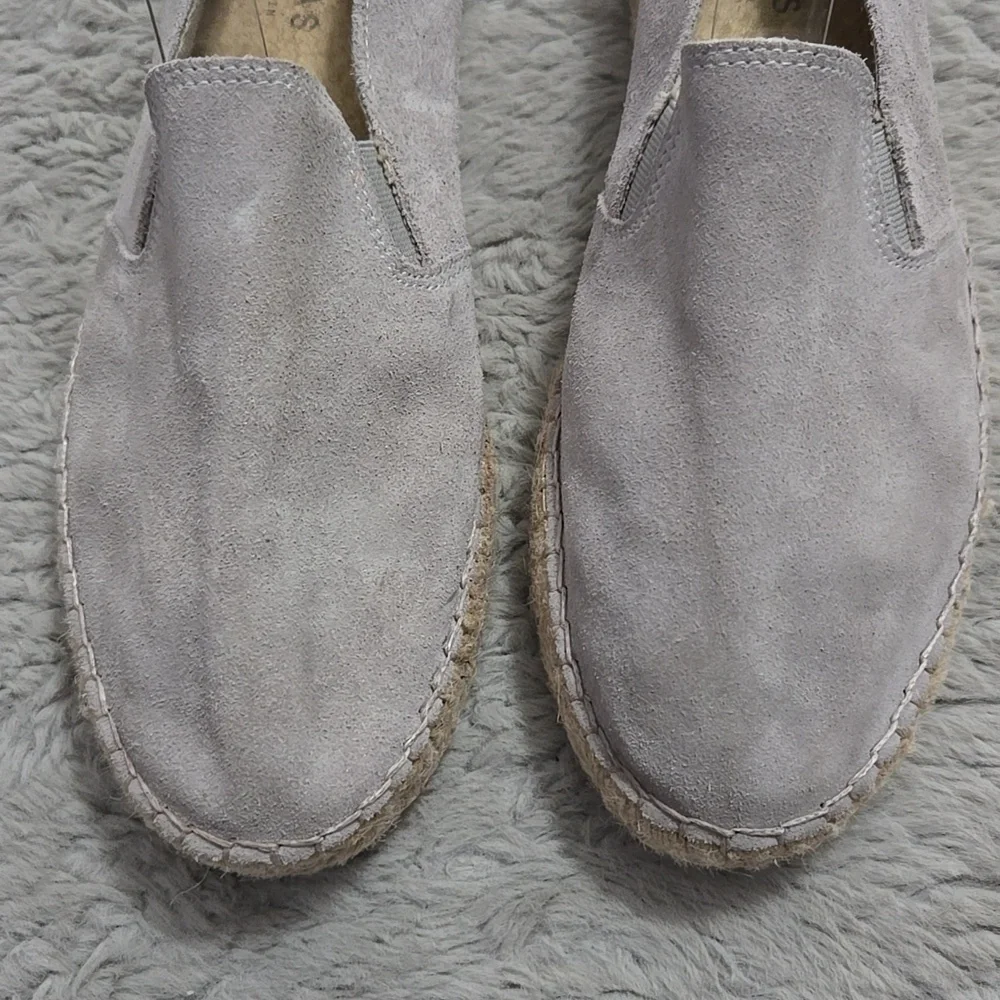 Fabiolas made in Spain handmade suede espadrilles - size 10